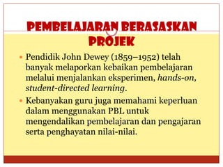 Project based learning | PPTX