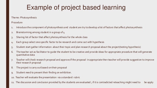 presentation rubric for pbl