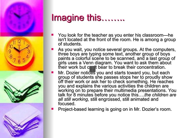 Project Based Learning Powerpoint PPT