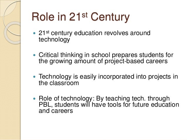 project based learning powerpoint