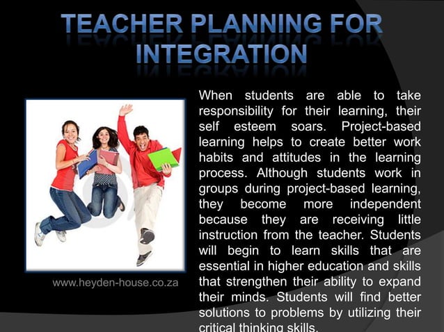 Project based learning & technology | PPTX | Homework and Study | Education