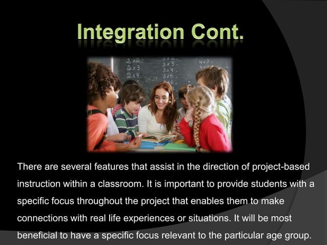 Project based learning & technology | PPTX | Homework and Study | Education