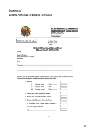 Documents
Letter to Authorities for Building Permission
21
 