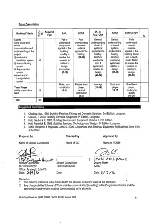 SEM 4 : PROJECT 2 BRIEF BUILDING SERVICES