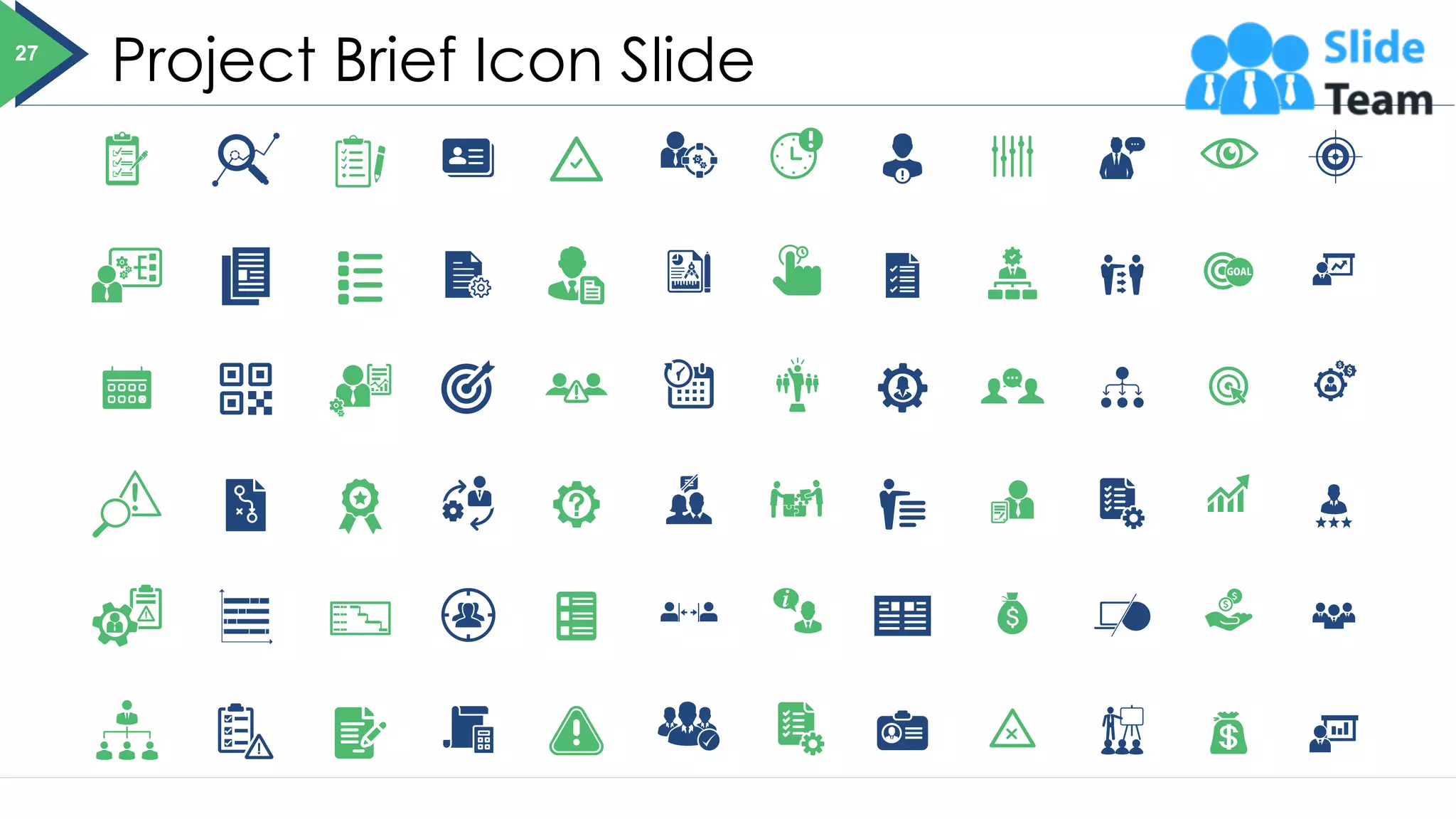 Project Brief Icon Slide
27
 