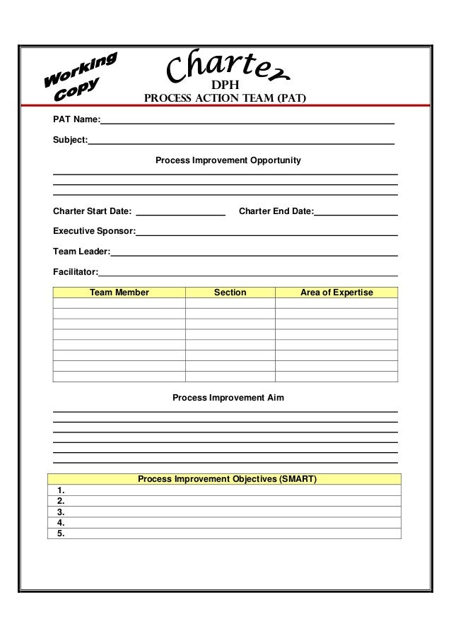 process improvement plan