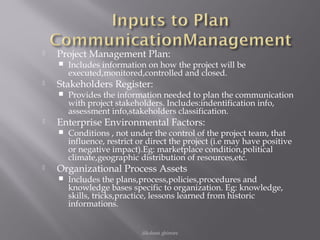 Project communication management | PPT
