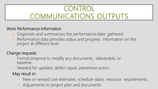 Project communication management | PPTX