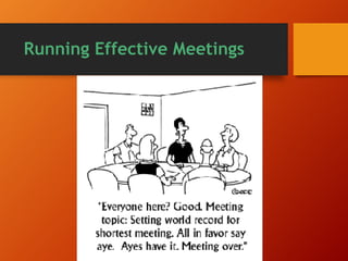 Do you need the meeting?
 