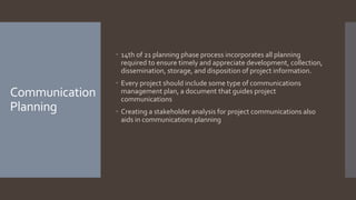 Project communications management | PPTX