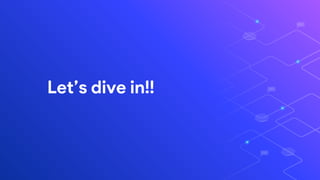 Let’s dive in!!
 