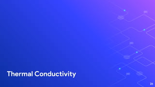 Thermal Conductivity
26
 