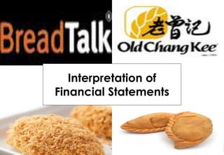 Interpretation of
Financial Statements
 
