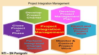 25
Project Integration Management
NTI – SN Panigrahi
 