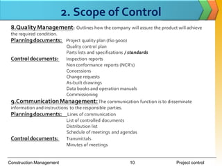 Project control | PPT