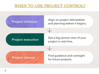 project control - Guidelines for effective implementation.pptx
