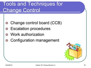 Ccb Process Flow Project Controlling and Project Monitoring | PDF