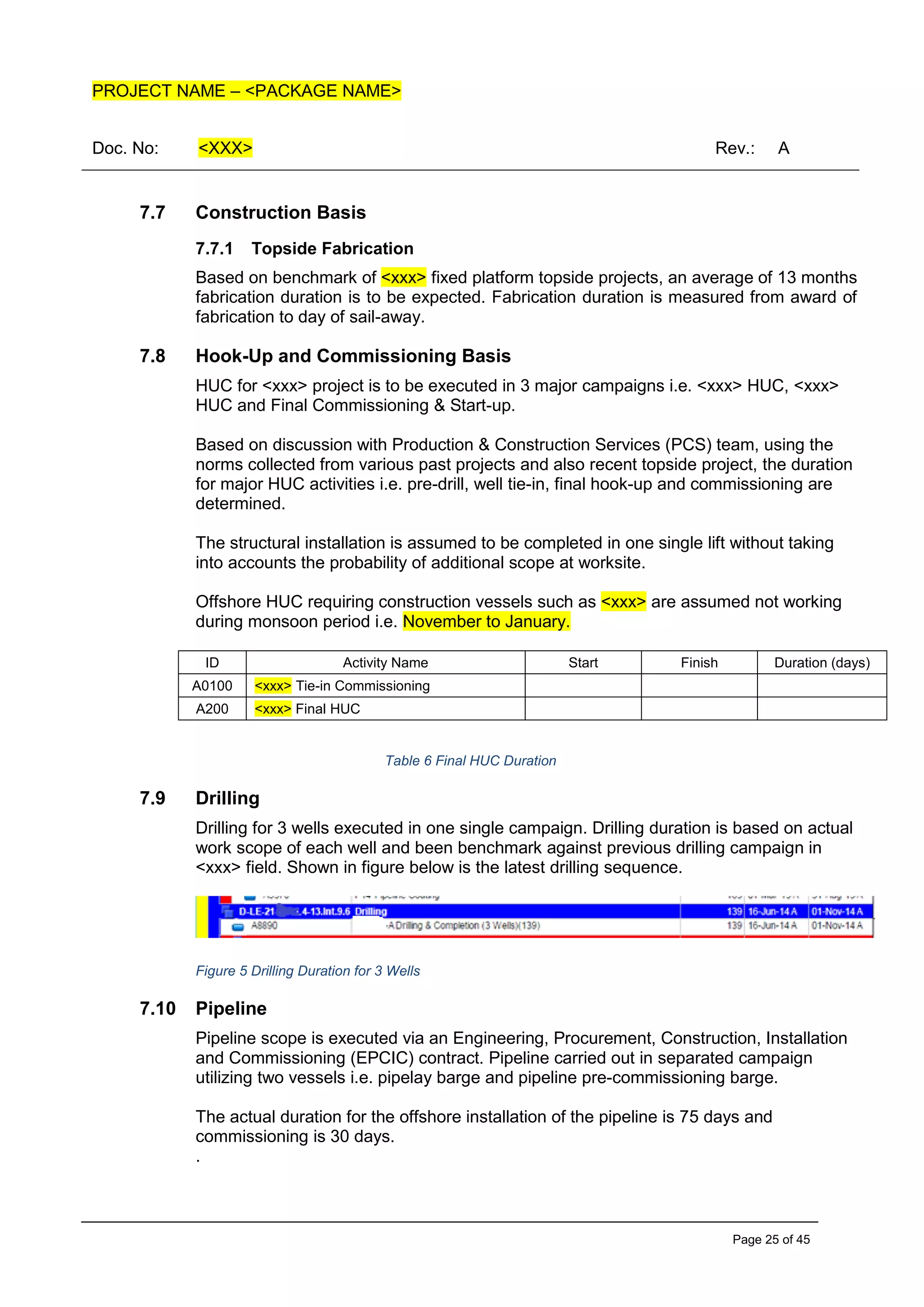 Project control plan_draft | PDF