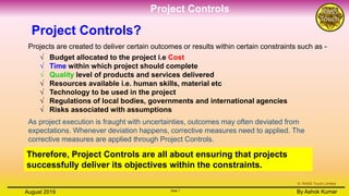 Project controls | PPTX