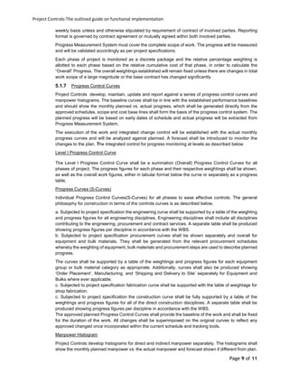 Project controls outlined | PDF