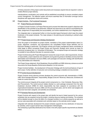 Project controls outlined | PDF