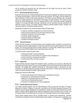 Project controls outlined | PDF