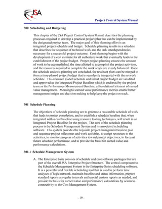 Project Control System Manual | PDF