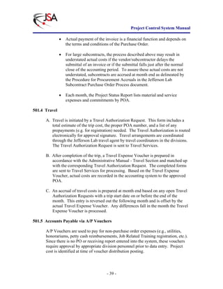 Project Control System Manual | PDF