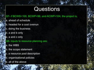Project cost management-slides | PPT