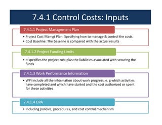 Project cost management | PDF