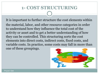 Project cost stimating | PPT