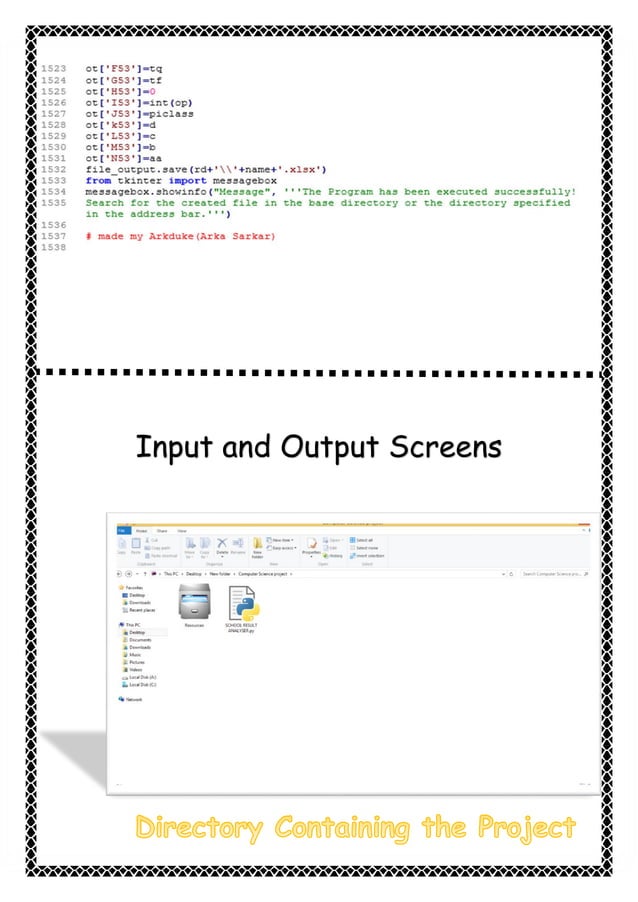 Computer Science Investigatory Project Class XII CBSE(Latest Syllabus ...