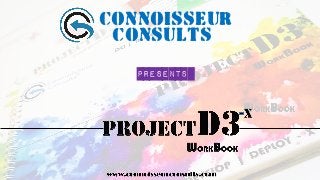 CONNOISSEUR
CONSULTS
PRESENTS
 