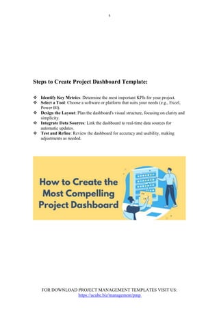 Project Dashboard Template - Guide 2024.docx