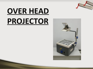 OVER HEAD
PROJECTOR

 