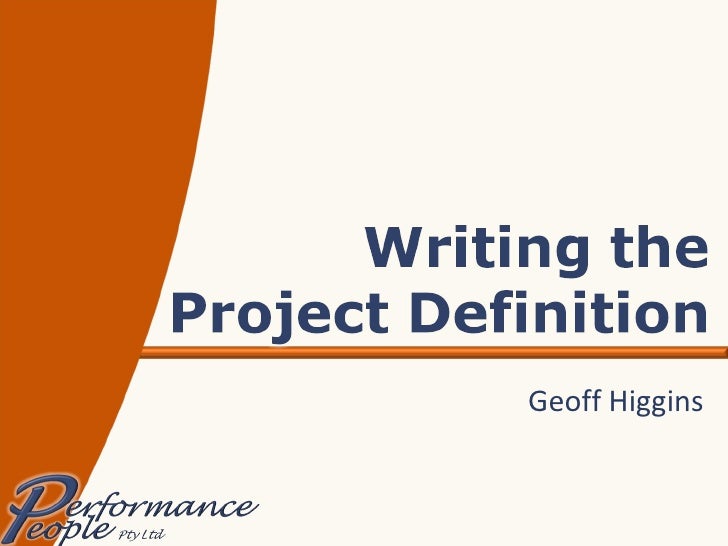 Project Definition