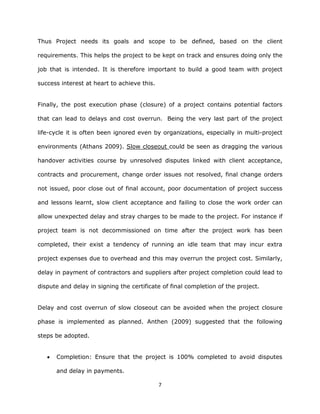 Project delay and_cost_overrun-libre | PDF