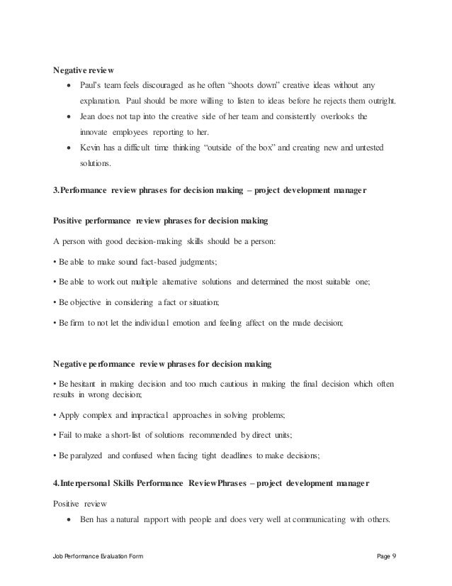 project development manager job description