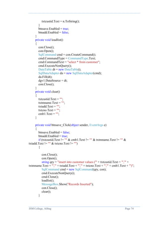 Project documentation on Mango Shop Management System | PDF