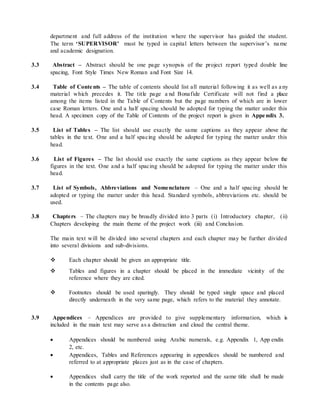 Project doc guidelines new | DOCX