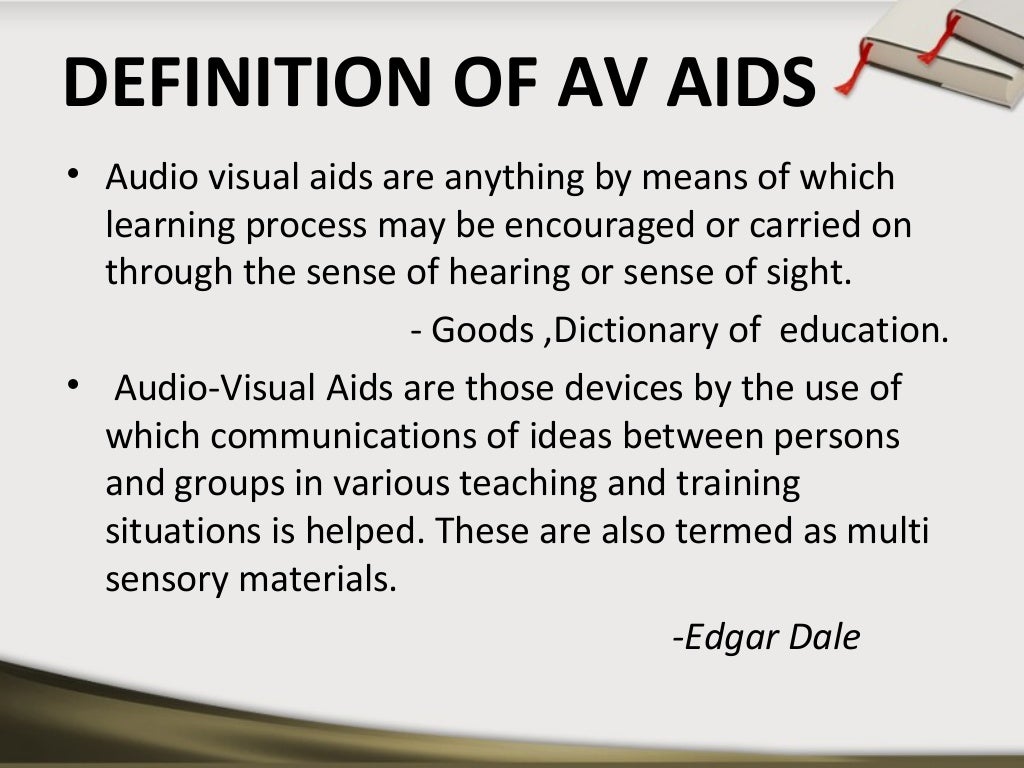 Projected teaching aids