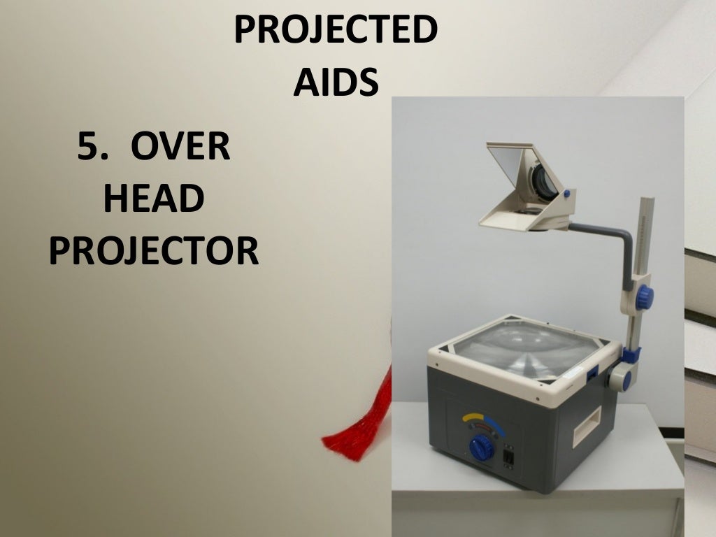 Projected teaching aids