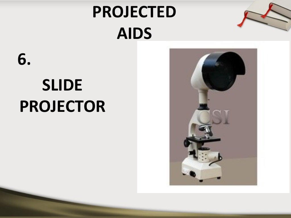 Projected teaching aids