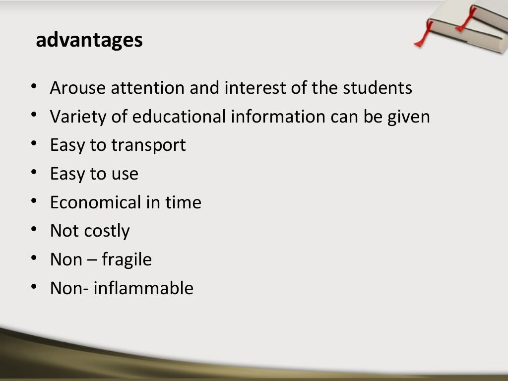 Projected teaching aids