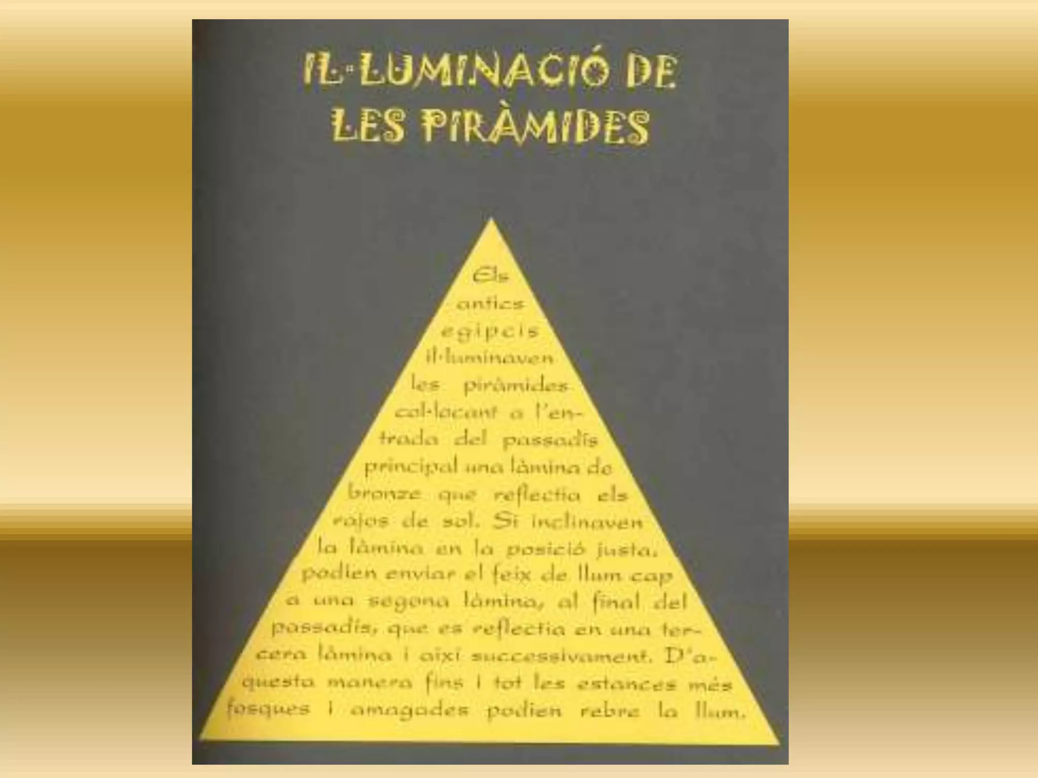 Projecte 5è - ANTIC EGIPTE