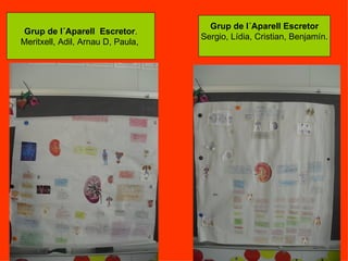 Grup de l´Aparell Escretor
Grup de l´Aparell Escretor.
                                   Sergio, Lídia, Cristian, Benjamín.
Meritxell, Adil, Arnau D, Paula,
 