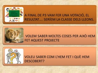 GIRAFES II
  DOFINS IIIIIIII
LLEONS IIIIIIIIIIIII
    TIGRES II
 