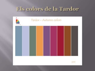 Els colors de la Tardor