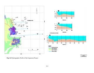 2-3 
Fig. 2.2 Hydrographic Profile of the Expansion Project 
 