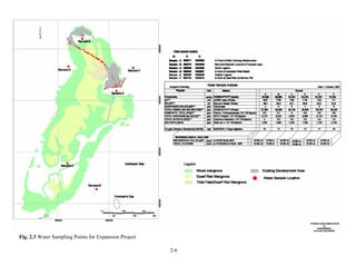 2-6 
Fig. 2.3 Water Sampling Points for Expansion Project 
 